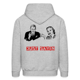 JUST SAYIN 3 Hoodie - heather gray