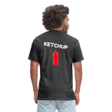 KETCHUP (Back Only) - heather black