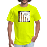 Tap Out - safety green