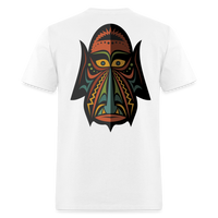 AFRICAN MASK 4 - white