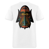 AFRICAN MASK 4 - white