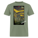 Train Art - military green