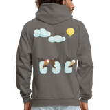 BA LOO Hoodie - asphalt gray