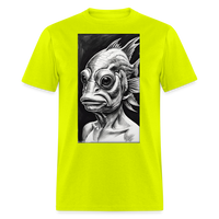Frank The Fish - safety green