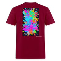 Color Splat - burgundy