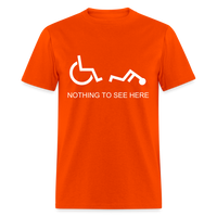 NOTHING TO SEE - orange