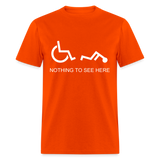 NOTHING TO SEE - orange