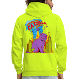 CATZILLA  Hoodie - safety green
