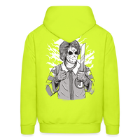 J Hoodie - safety green
