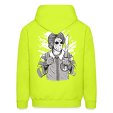 J Hoodie - safety green