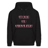 WAKE UP Hoodie - black