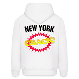 CRACK Hoodie - white