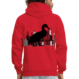 DUCK MYSTERY 3 Hoodie - red