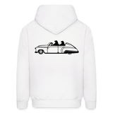 BEAR WITH ME Hoodie - white