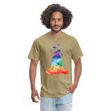 PEACE - khaki