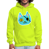 CAPTAIN KUTTO Hoodie - safety green