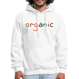 organic Hoodie - white