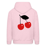CHERRY TOP Hoodie - pale pink