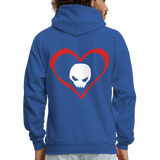 DARK LOVE Hoodie - royal blue