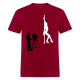 ACTION - dark red