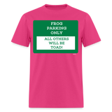 Frog Parking - fuchsia