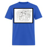 Drawing - royal blue