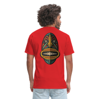 AFRICAN MASK 2 - red