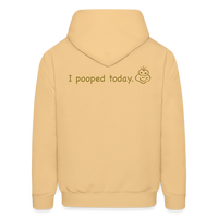 I POOPED Hoodie - light yellow