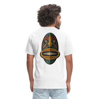 AFRICAN MASK 2 - white