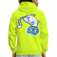 SPACE CAT 4 Hoodie - safety green