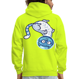 SPACE CAT 4 Hoodie - safety green