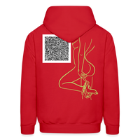 CHECK IT OUT Short Story Hoodie - red