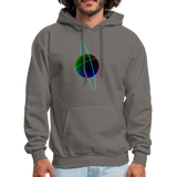 FRACTION Hoodie - asphalt gray