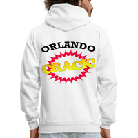 CRACK Hoodie - white