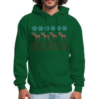 UGLY SWEATER 8 Hoodie - forest green