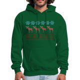 UGLY SWEATER 8 Hoodie - forest green
