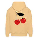 CHERRY TOP Hoodie - light yellow