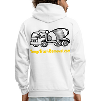 TRASH REMOVAL Hoodie - white