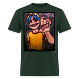 Gorillaz - forest green