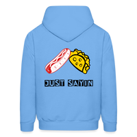 JUST SAYIN 4 Hoodie - carolina blue