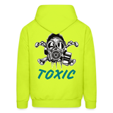 TOXIC Hoodie - safety green