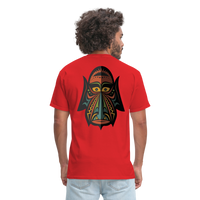 AFRICAN MASK 4 - red