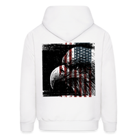 USA Hoodie - white