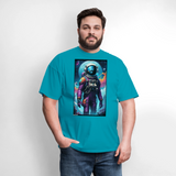 Astronaut  Fuzzy - turquoise