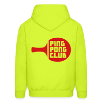 PING PONG CLUB Hoodie - safety green