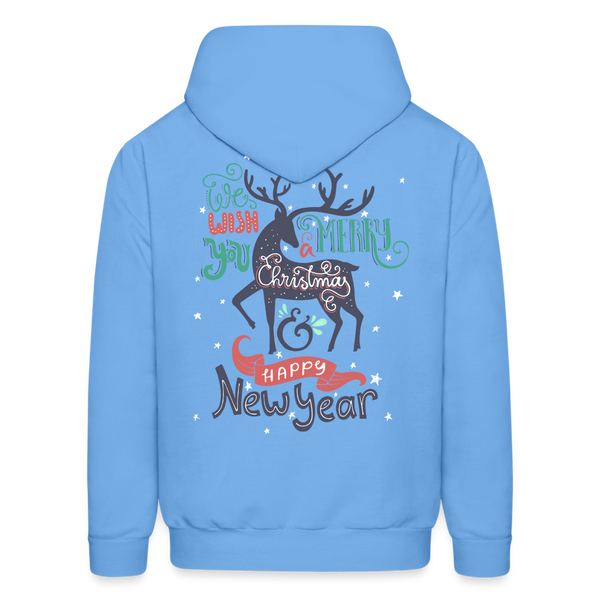 UGLY SWEATER 19 Hoodie - carolina blue