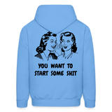 START SOME Hoodie - carolina blue