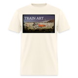 Train Art - sweet cream heather