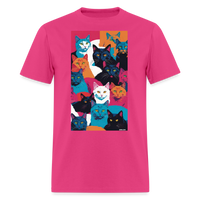 Cat Pic - fuchsia