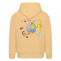 BRAIN ACTIVITY Hoodie - light yellow